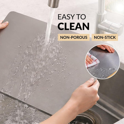 Stainless Steel Counter Top Chopping Board and Rustproof Reversible Cutting Board